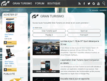 Tablet Screenshot of granturismo-fr.com